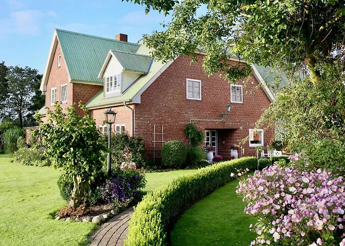 Nordsee Bauernhof Familie Wulff Villa Reussenkoge fotoğrafı