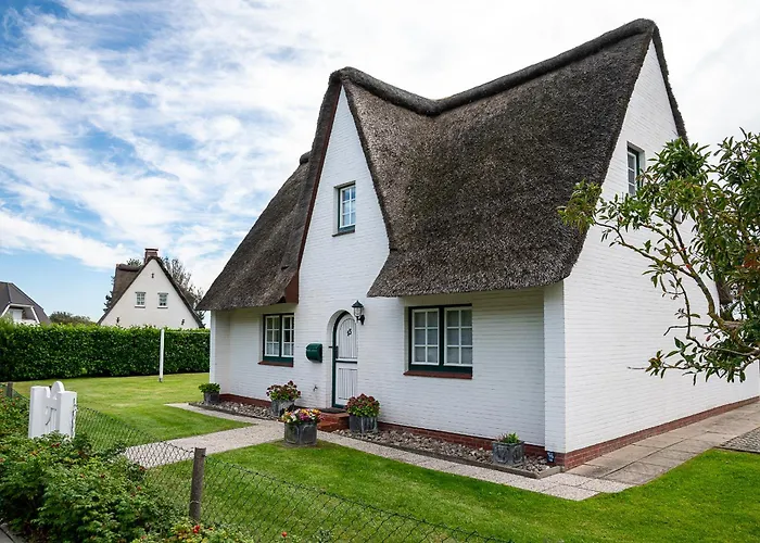 Villa Lille Dröm Reetdachhaus Lille Dröm Brösum Foto