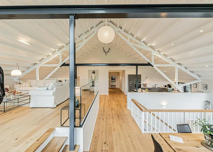 Panoramic View In Design Apartment The Schlei Thumby zdjęcie