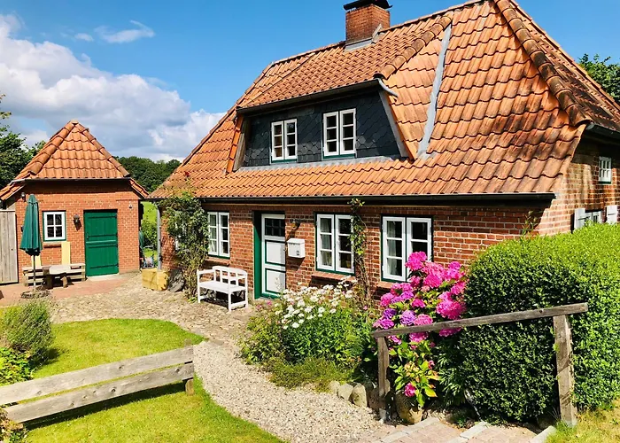 Tante Kamps Hus - Uriges Häuschen mit Garten und Geschichte Grundhof Foto