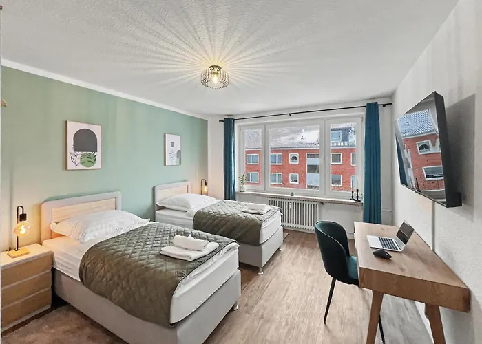 Ruhiges Komfort-Apartment Bei Hamburg I 4 Zimmer & Frei Parken Rellingen foto