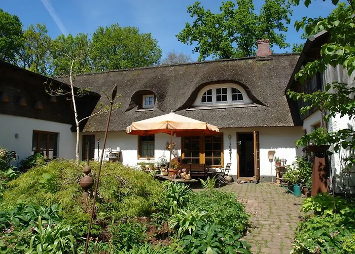 Ferienwohnung Im Reetdachhaus Hallerhus Ahrenviol photo